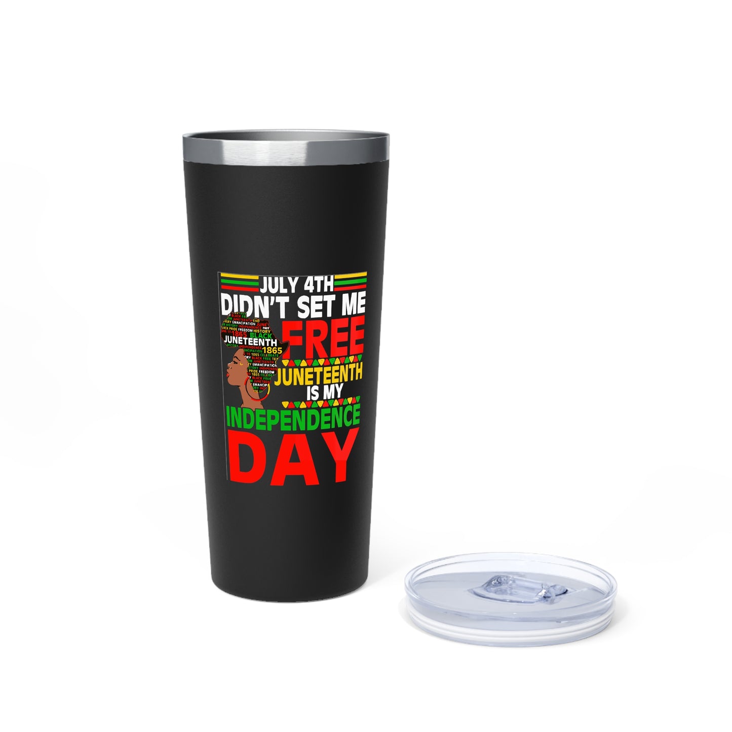 July 4th Didn't Set Me Free Copper Vacuum Insulated Tumbler, 22oz
