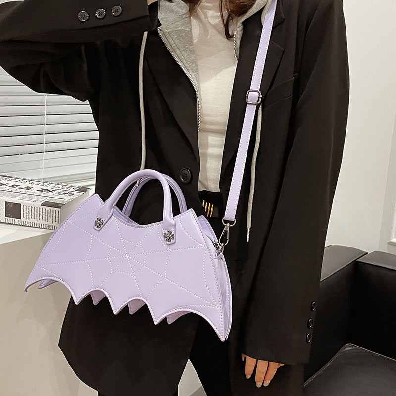 Halloween Shoulder Bags Personality Batgirl Tide Pu Handbags Fashoin Messenger Crossbody Bag